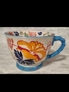 Yokohama Studio Hand Painted Floral Mug
